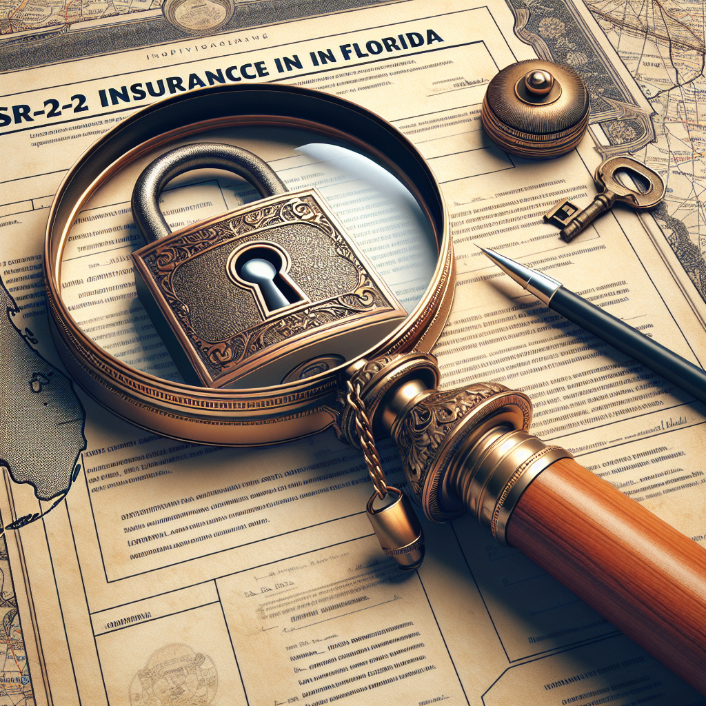Unlocking the mystery of sr 22 insurance in florida