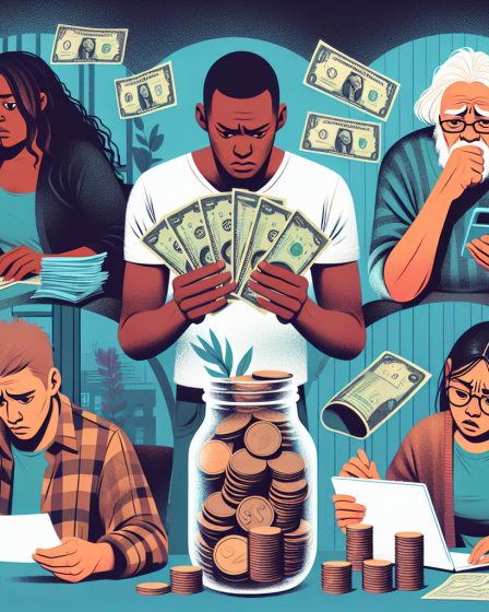 Unmasking the reality: the true face of living paycheck to paycheck in america